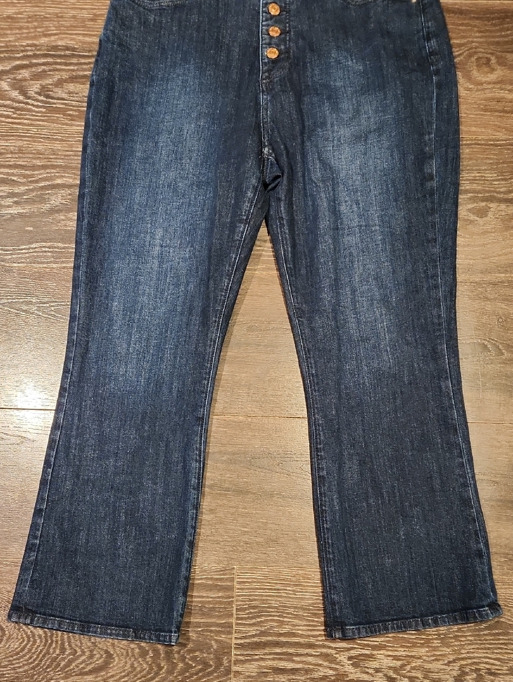 ❤️ LOFT HIGH RISE CROP FLARE JEANS, 12 (31) - Picture 5 of 8